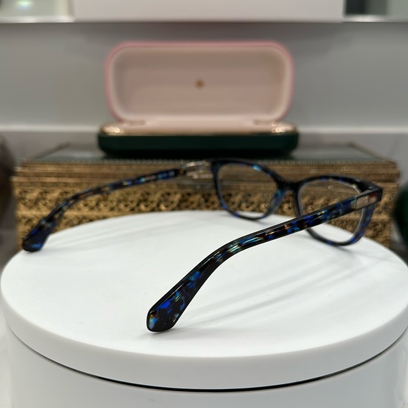 Kate Spade Blue Tortoise Glasses - Picture 8 of 16